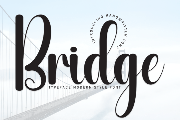 Bridge: A Sweet Handwritten Font for Your Creative Projects