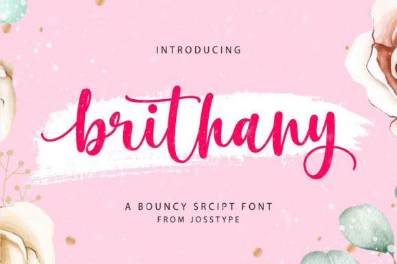 Brithany: A Handwritten Font That Adds Luxury to Your Designs