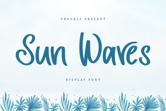 Capturing Sunshine in Design: The Sun Waves Typeface