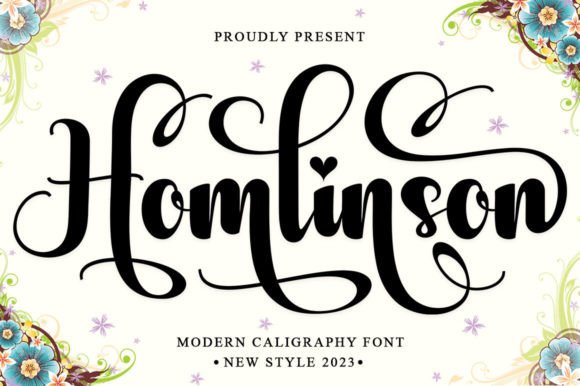 Homlinson: A Handwritten Font for Modern Creators