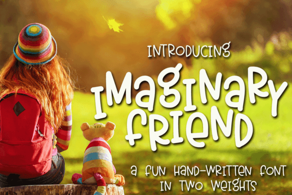 Imaginary Friend: Your Go-To Font for Authentic, Handmade Charm