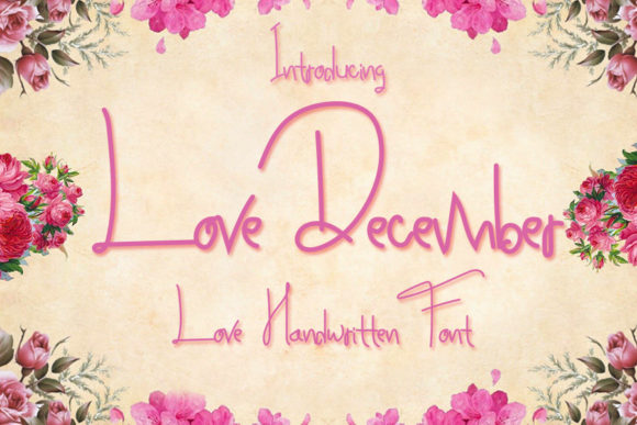 Love December: A Typeface for Nostalgic, Authentic Design