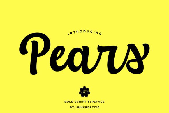 Pears: A Typeface of Quiet Confidence and Timeless Grace