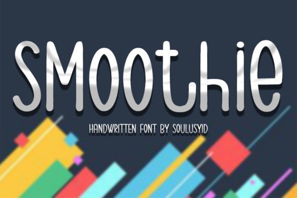 Smoothie: A Handwritten Font with Timeless Elegance