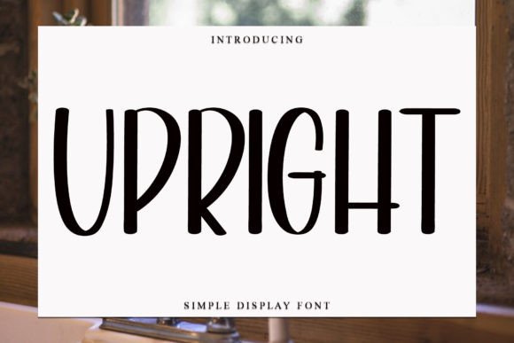 Upright: A Handwritten Font with Timeless Elegance